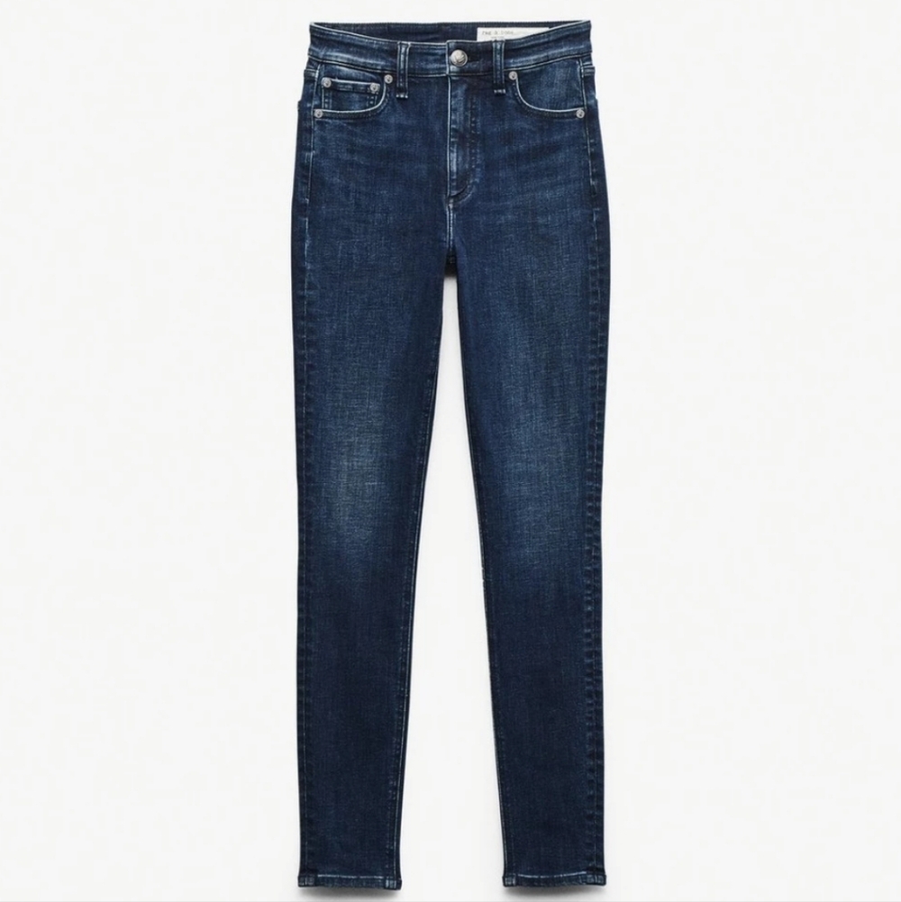 rag & bone Women's Skinny Jeans - Dark Blue